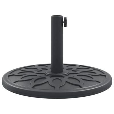 Parasol Base Black PE (Polyethylene) and concrete 26.5 lbs