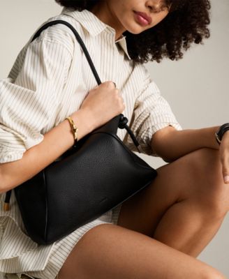 Willa Leather Medium Shoulder Bag