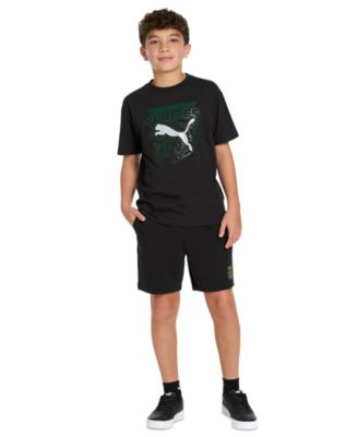 Puma X TMNT Big Boys Relaxed Shorts - Macy's
