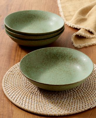 Olive Dinner Bowls, Set of 4, Exclusively at Macy's