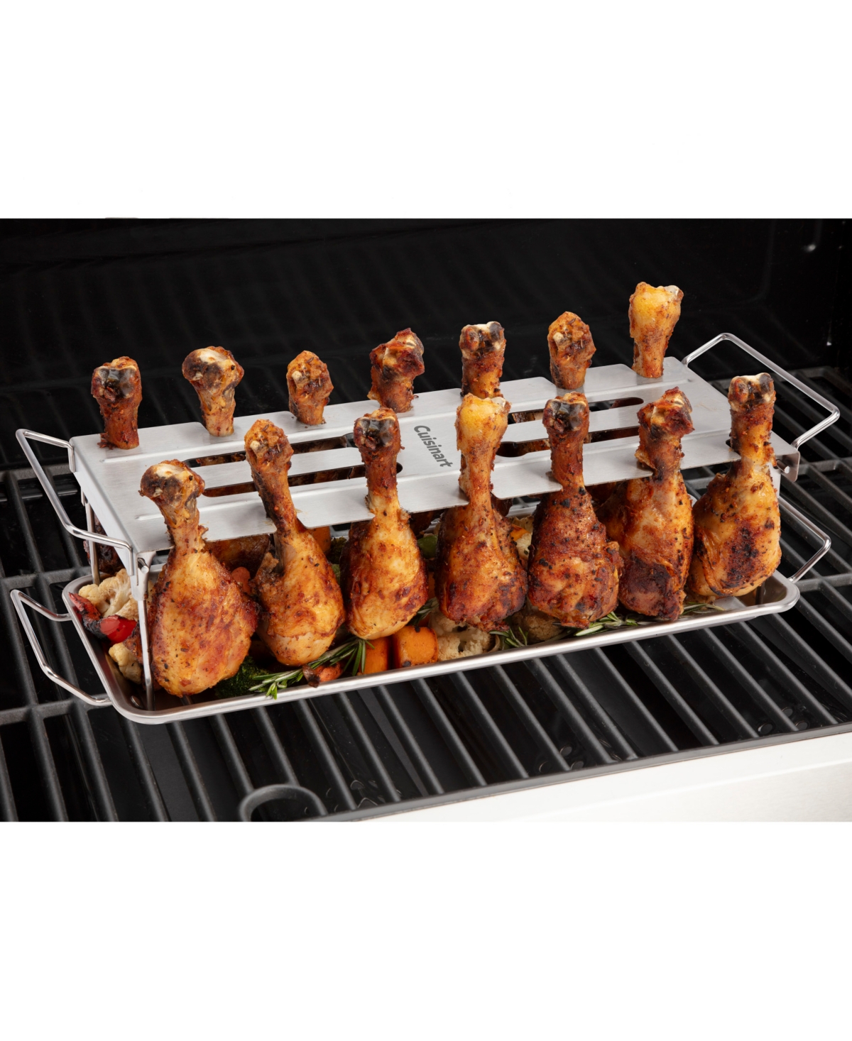 Cuisinart Chicken 14-drumstick Grilling Or Roasting Rack In No Color