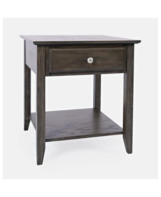 Standard Wood Espresso Modern End Table
