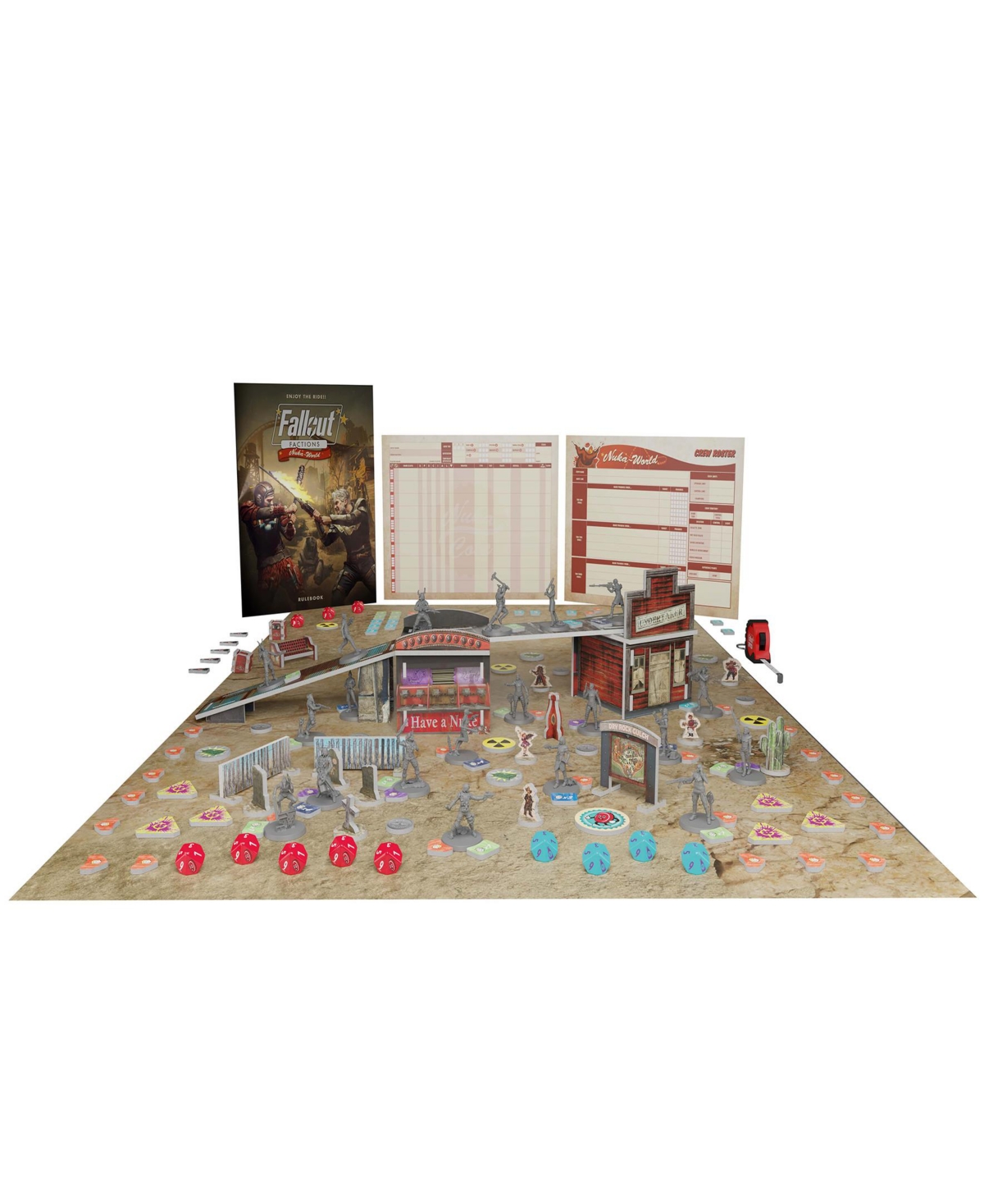 Modiphius Fallout Factions Battle For Nuka-world Starter Set In Multi