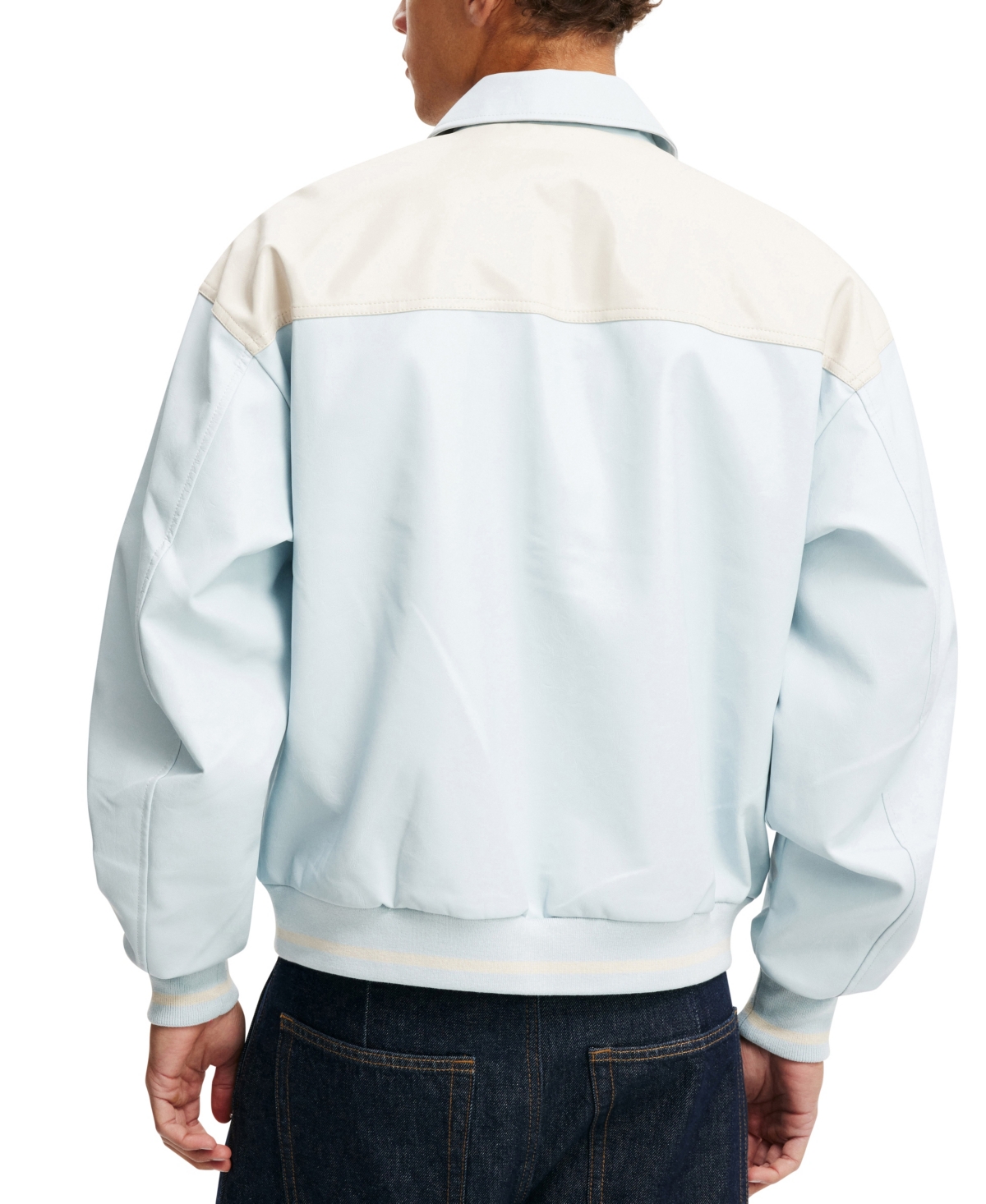 COTTON ON MEN'S LONG SLEEVE WESTERN JACKET 