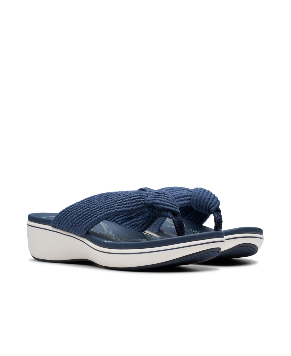 Clarks Breezerae Erin In Blue Textile In Navy Textile