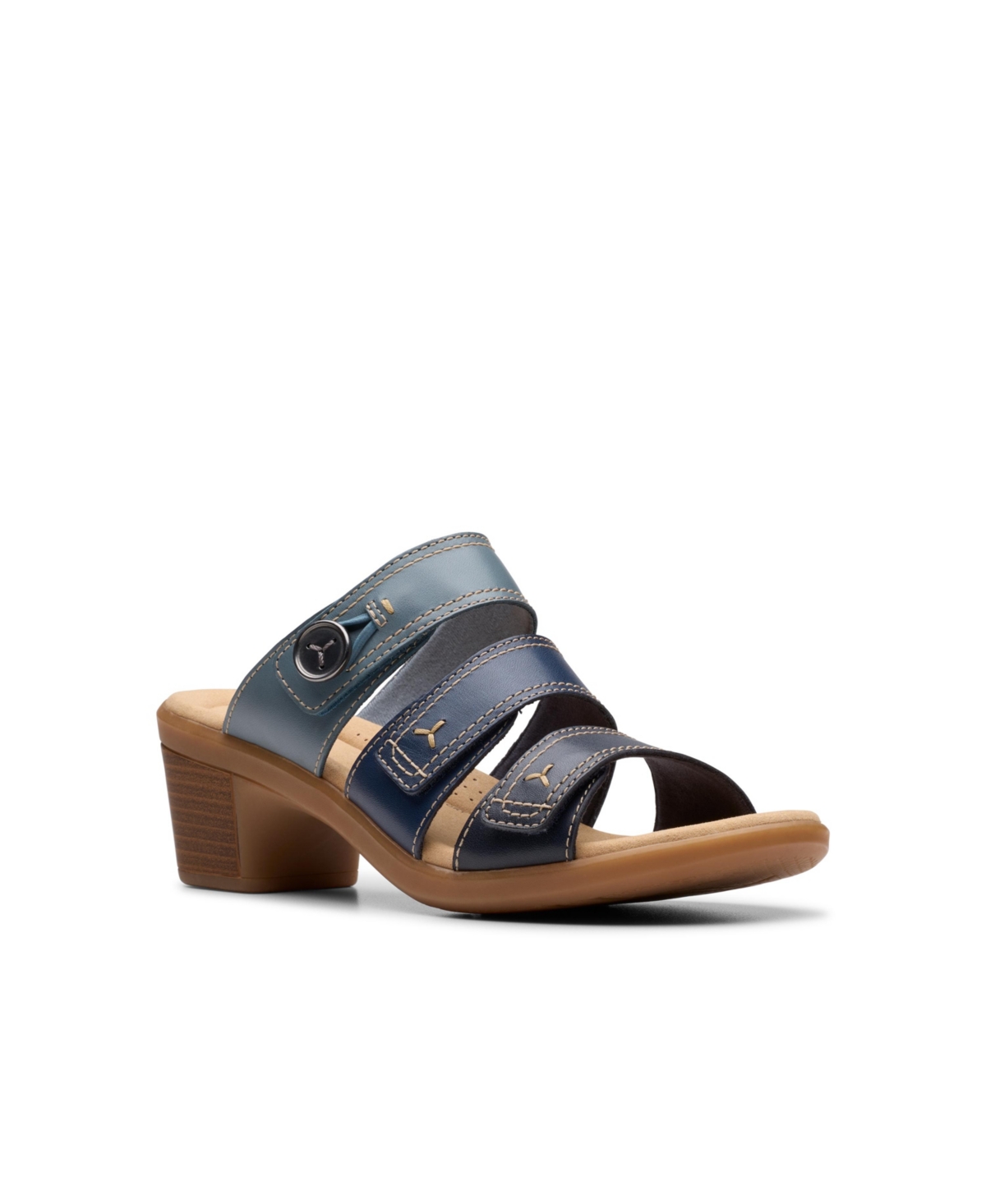 CLARKS COLLECTION WOMEN'S EMILY2 ADELLA BLOCK HEEL SANDALS 
