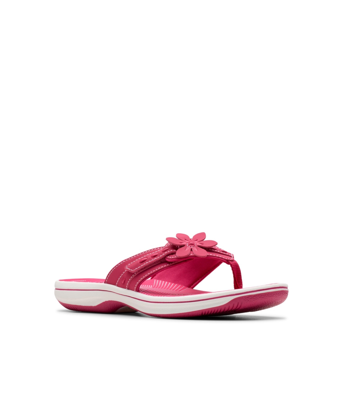 Clarks Cloudsteppers Women's Breeze Opal H Sandals In Raspberry