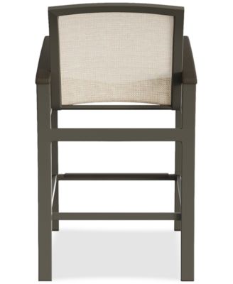 CLOSEOUT! Bartow Outdoor Counter Stool, Created for Macy's