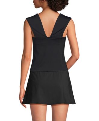 Women's Square Neck Underwire Tankini Top