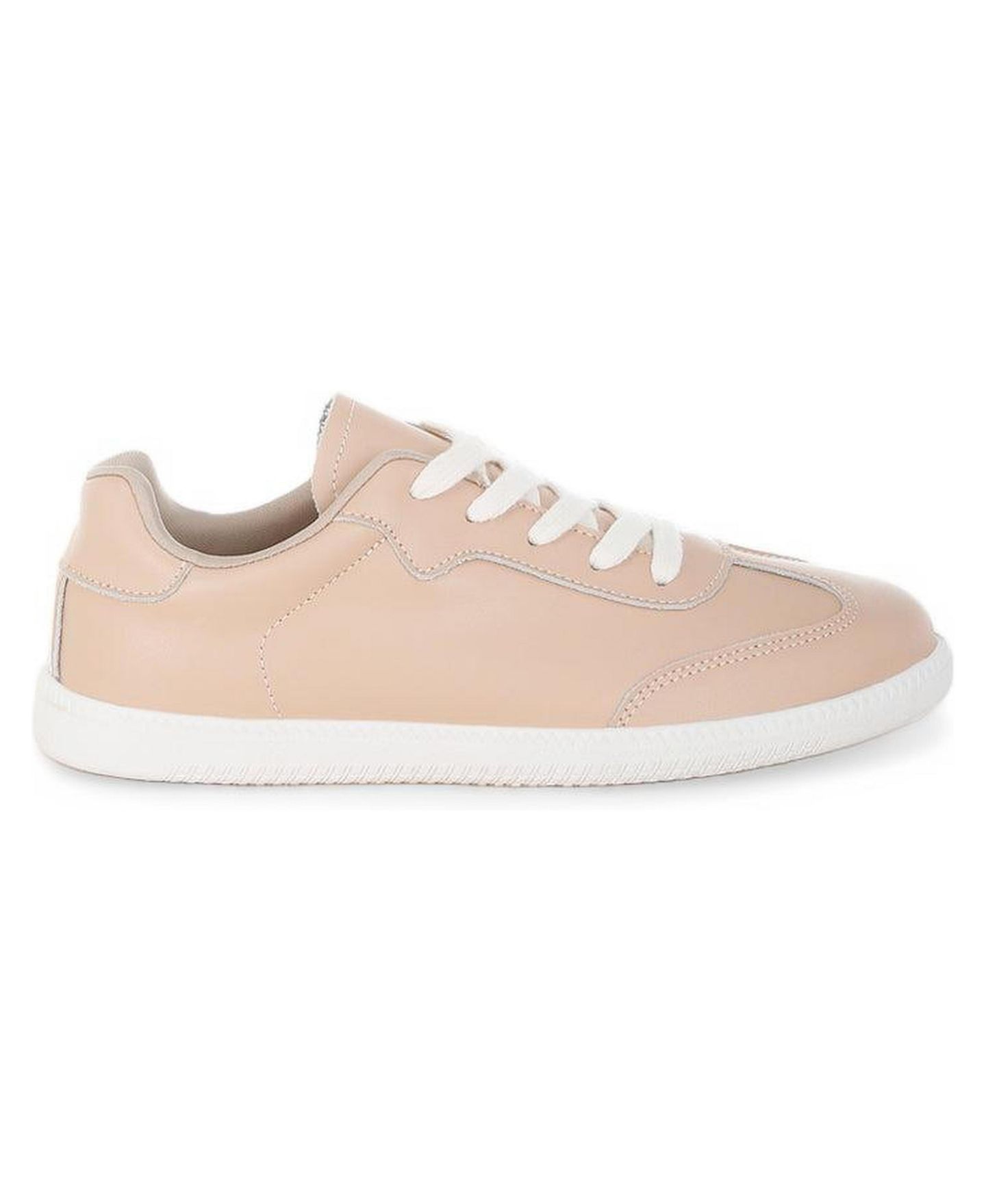 Женские кроссовки Rag & Co Bostonia Real Leather Casual, цвет: Бежевый кожаный — фото 3