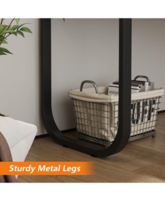 3-Drawers Removable Tabletop L-Shaped Computer Desk, Writing Desk, Office Desk,Shelves