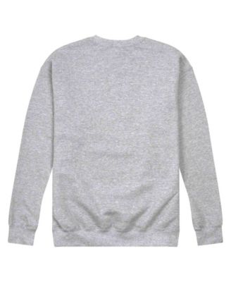 Men's Peanuts Candy Hearts Long Sleeve Fleece T-Shirt