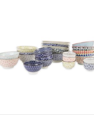 32 oz. Japanese Porcelain Bowls, Set of 4