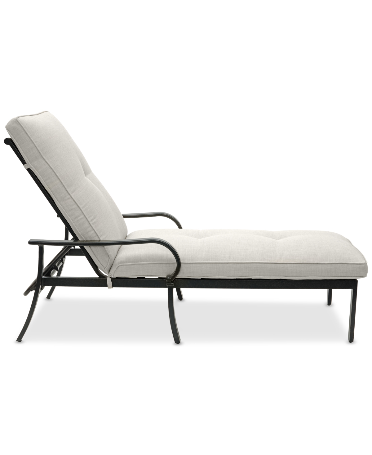 Agio St Croix Outdoor Chaise In Pearl White