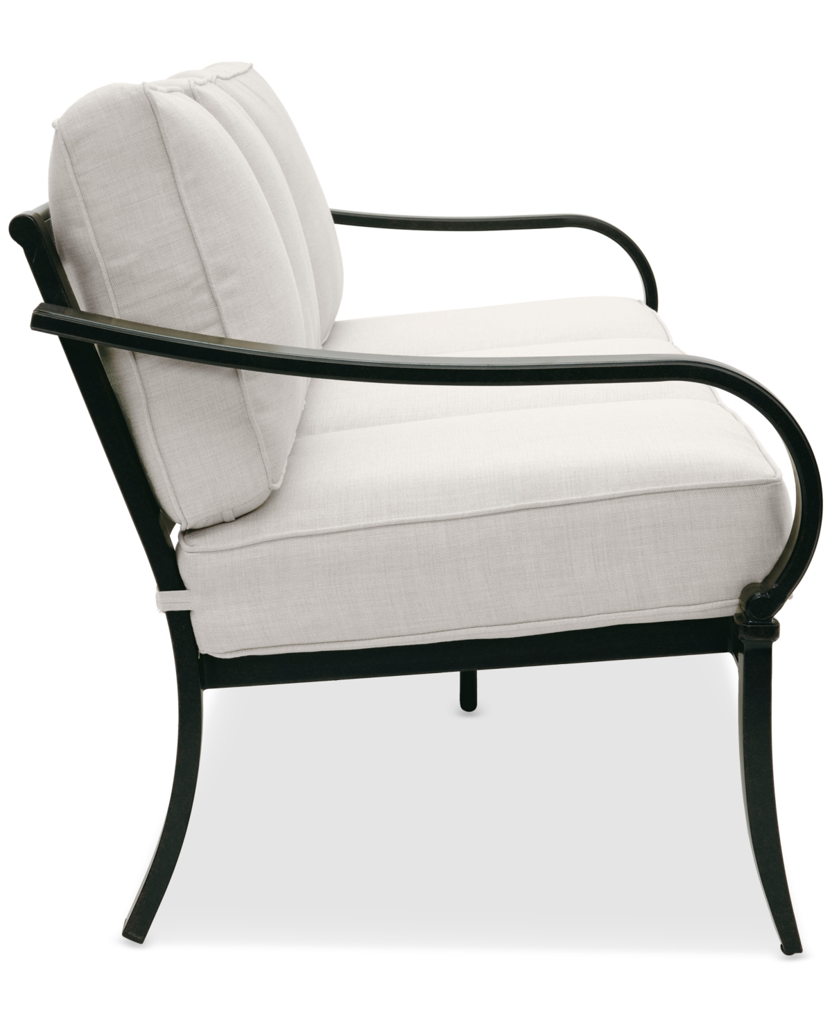 Agio St Croix Outdoor Sofa In Pearl White