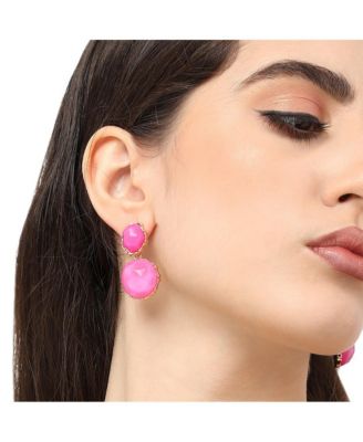 Pebbly Drop Earrings