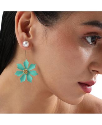 Floral Symphony Drop Earrings