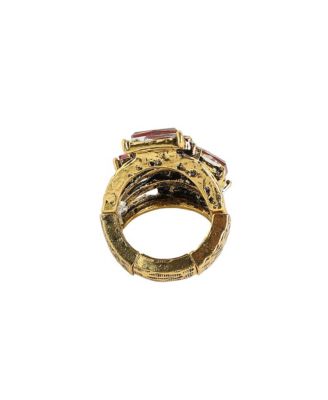 Stacked Stone Cocktail Ring