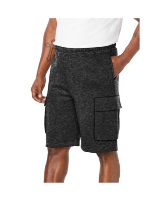 Big & Tall 10" Fleece Cargo Shorts