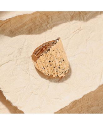 Dented Bar Cocktail Ring