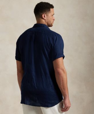 Men's Big & Tall Linen Shirt