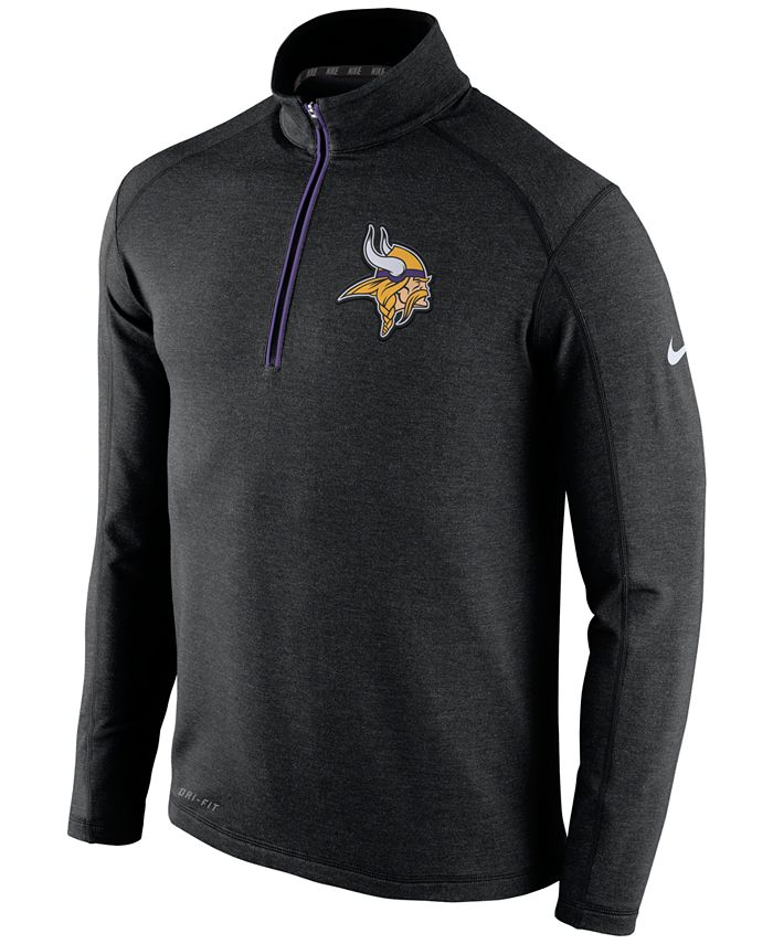 Nike Men's Minnesota Vikings Half-Zip Dri-FIT Jacket & Reviews - Sports ...