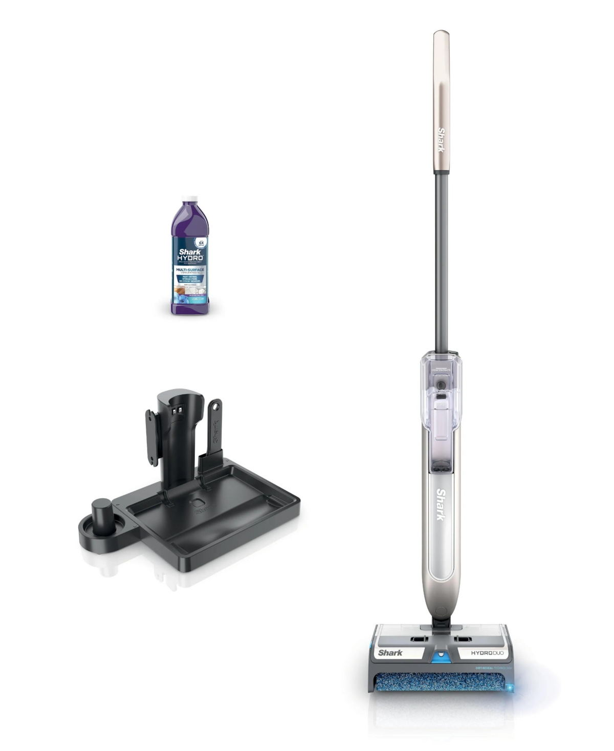 Shark Hydroduo Cordless Hard Floor Wet And Dry Cleaning System Ww201 In ...