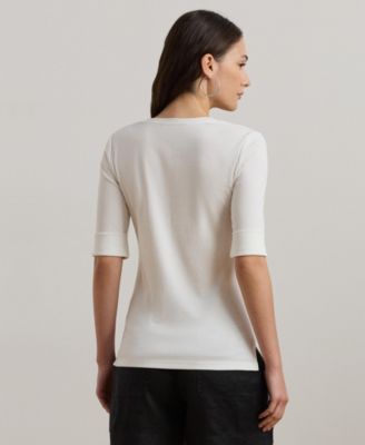 Elbow-Sleeve Top