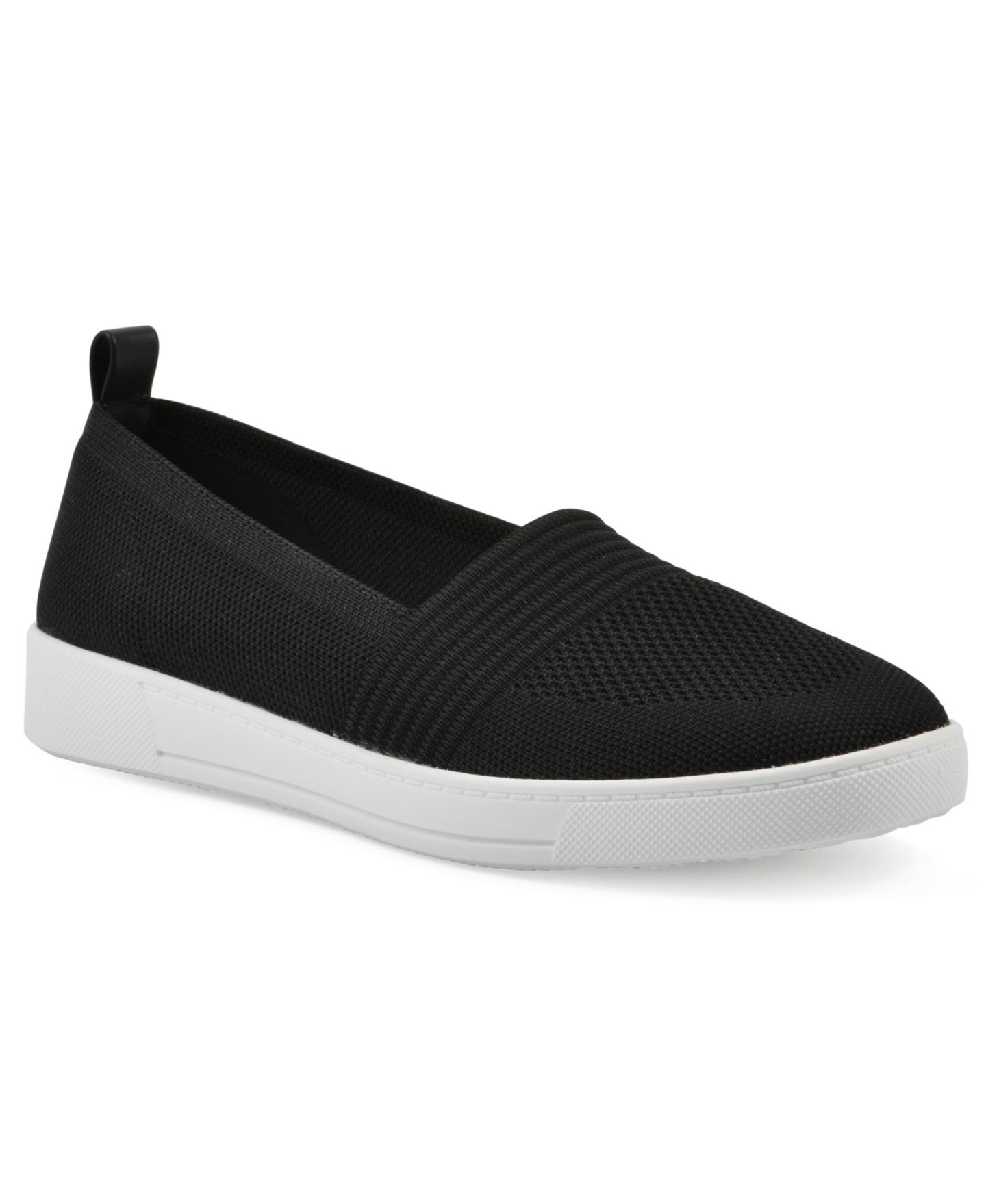 Женские кроссовки White Mountain Upright Slip-On, цвет: Чёрный — фото 1
