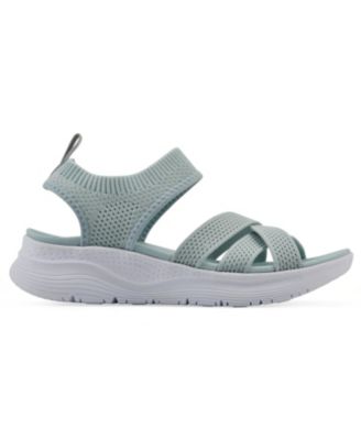 Women's Charry Round Toe Flat Sandals