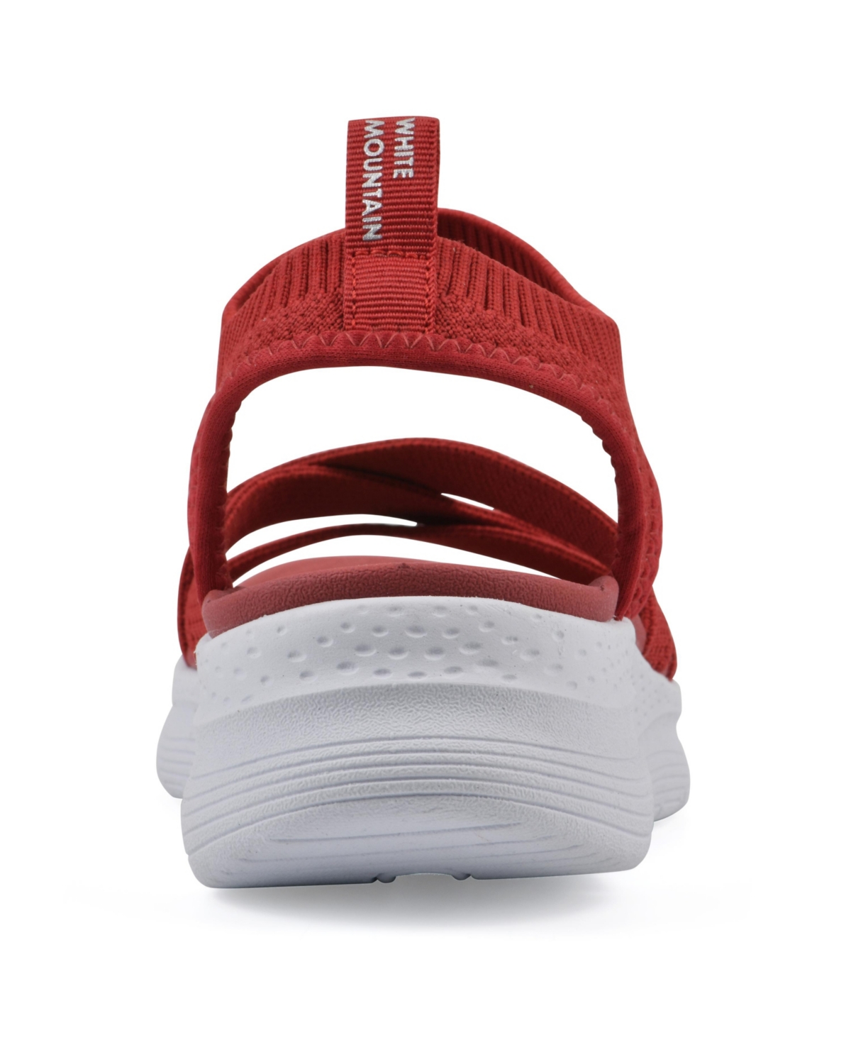 White Mountain Women's Charry Round Toe Flat Sandals