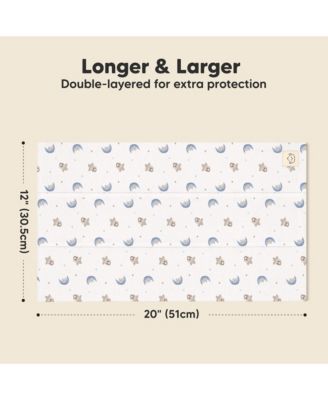 6pk Shea Baby Burp Cloths for Baby Boys and Girls, Burping Cloths for Babies, Newborn