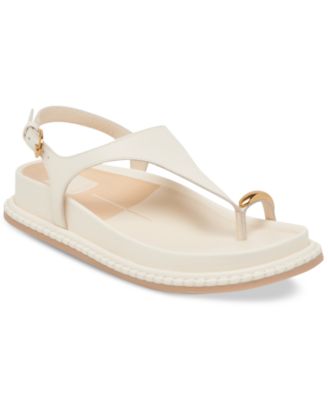Dolce Vita - Women's Stefan Toe Ring Thong Jewelry Footbed Flat Sandals
