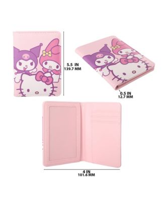 and Friends Passport Holder – Hello Kitty, Kuromi & My Melody Travel Gifts
