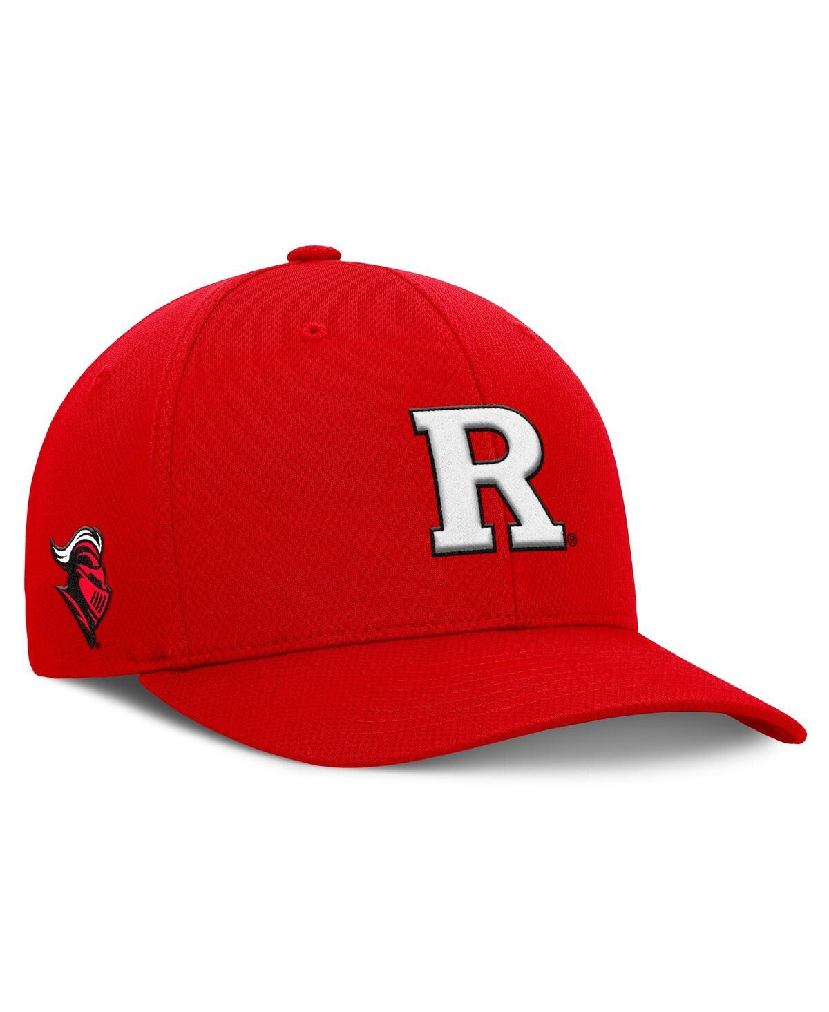Top Of The World Men's Scarlet Rutgers Scarlet Knights Reflex Logo Flex Hat In Scarlet