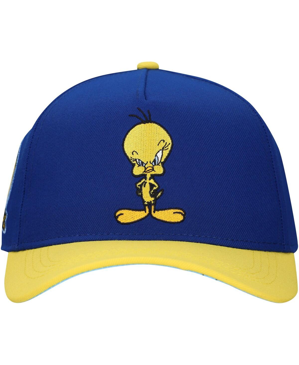 Lids Men's Blue Looney Tunes Tweety Bird A-frame Adjustable Hat In Blue