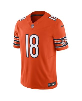 Men's Caleb Williams Orange Chicago Bears Vapor F.U.S.E. Limited Jersey