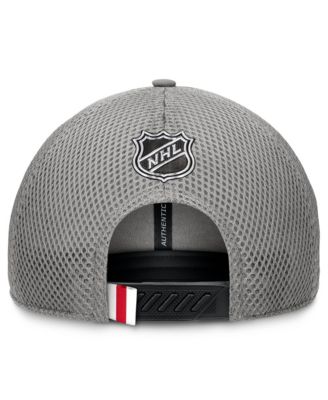 Men's Gray New York Rangers Authentic Pro Home Ice Trucker Adjustable Hat