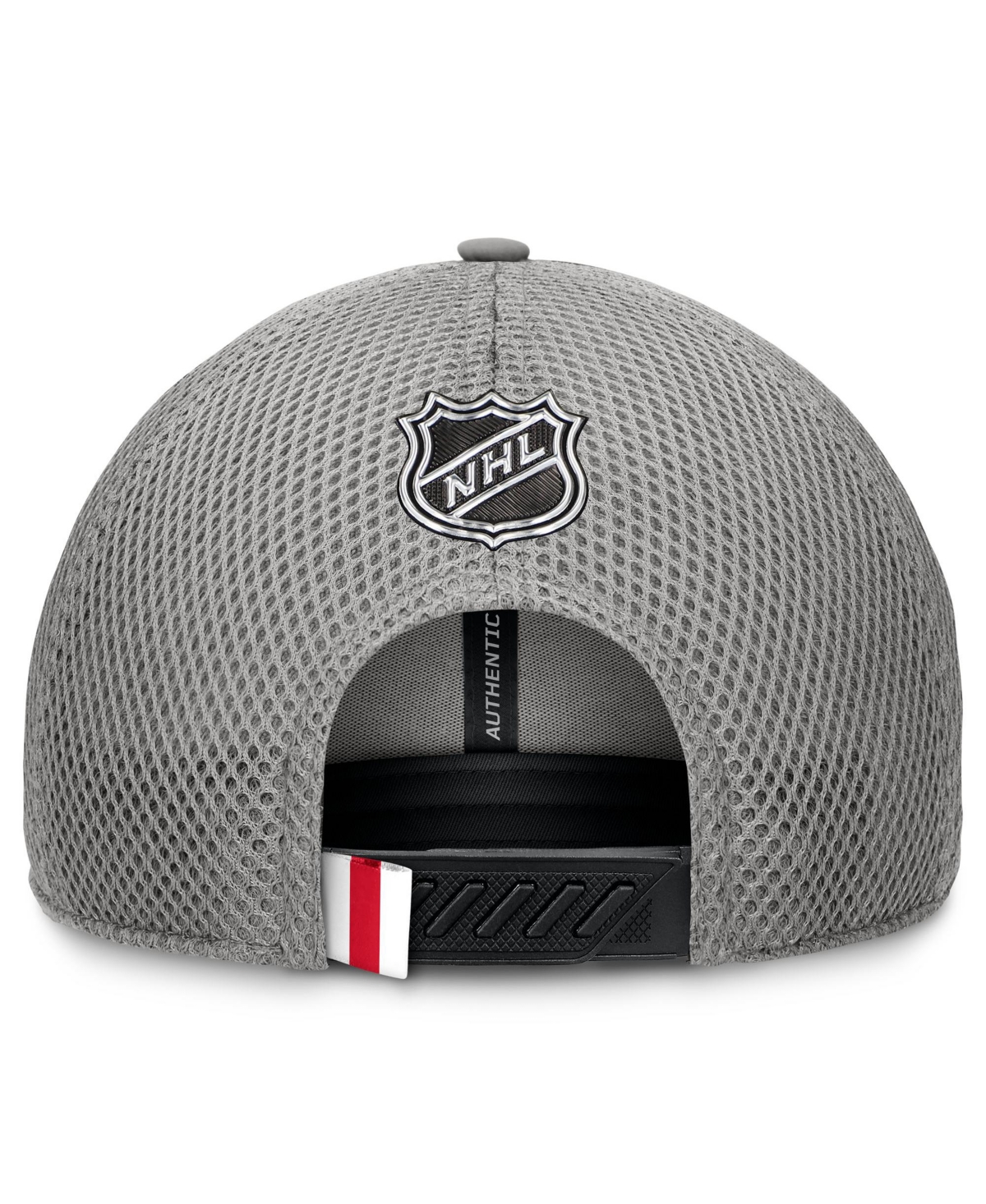 Fanatics Men's Gray New York Rangers Authentic Pro Home Ice Trucker Adjustable Hat In Gray