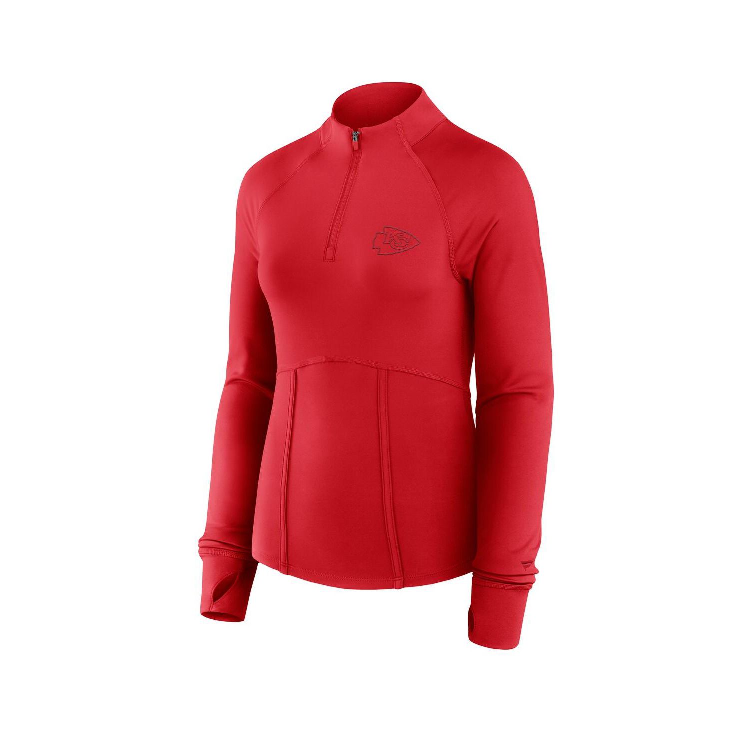 Women's Red Kansas City Chiefs Elements Quarter-Zip Jacket