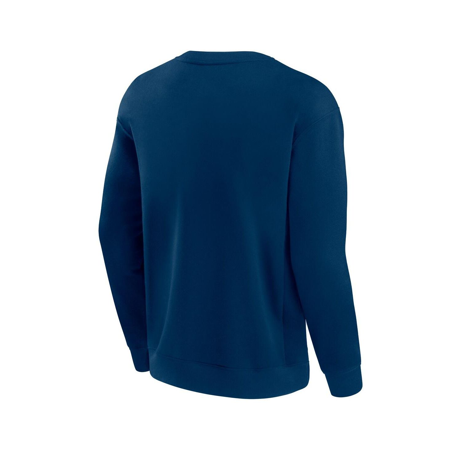 Men's and Women's Navy Houston Texans Elements Unlimited Fleece Pullover Sweatshirt
