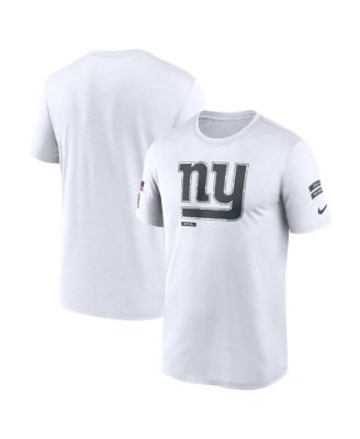 Nike - Men's White New York Giants 2024 Salute To Service Legend Performance T-shirt