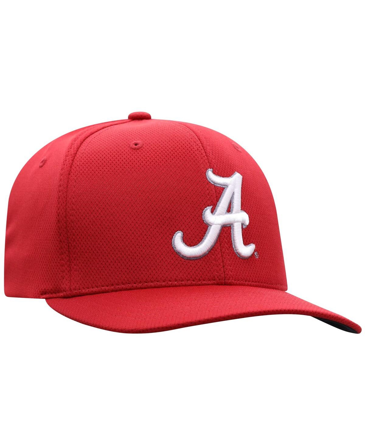 Top Of The World Men's Crimsonâ Alabama Crimson Tide Reflex 2.0 Flex Fit Hat In Crimson