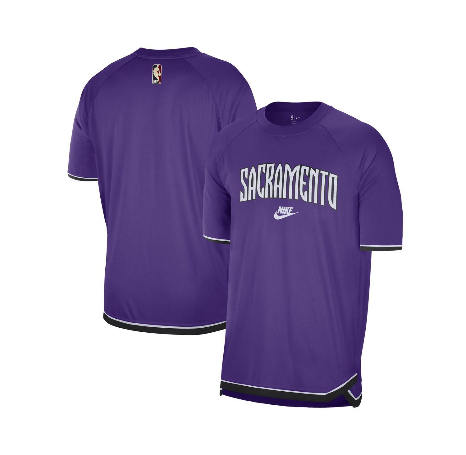Men's Purple Sacramento Kings 2024/25 Classic Edition Pregame Shooting T-Shirt