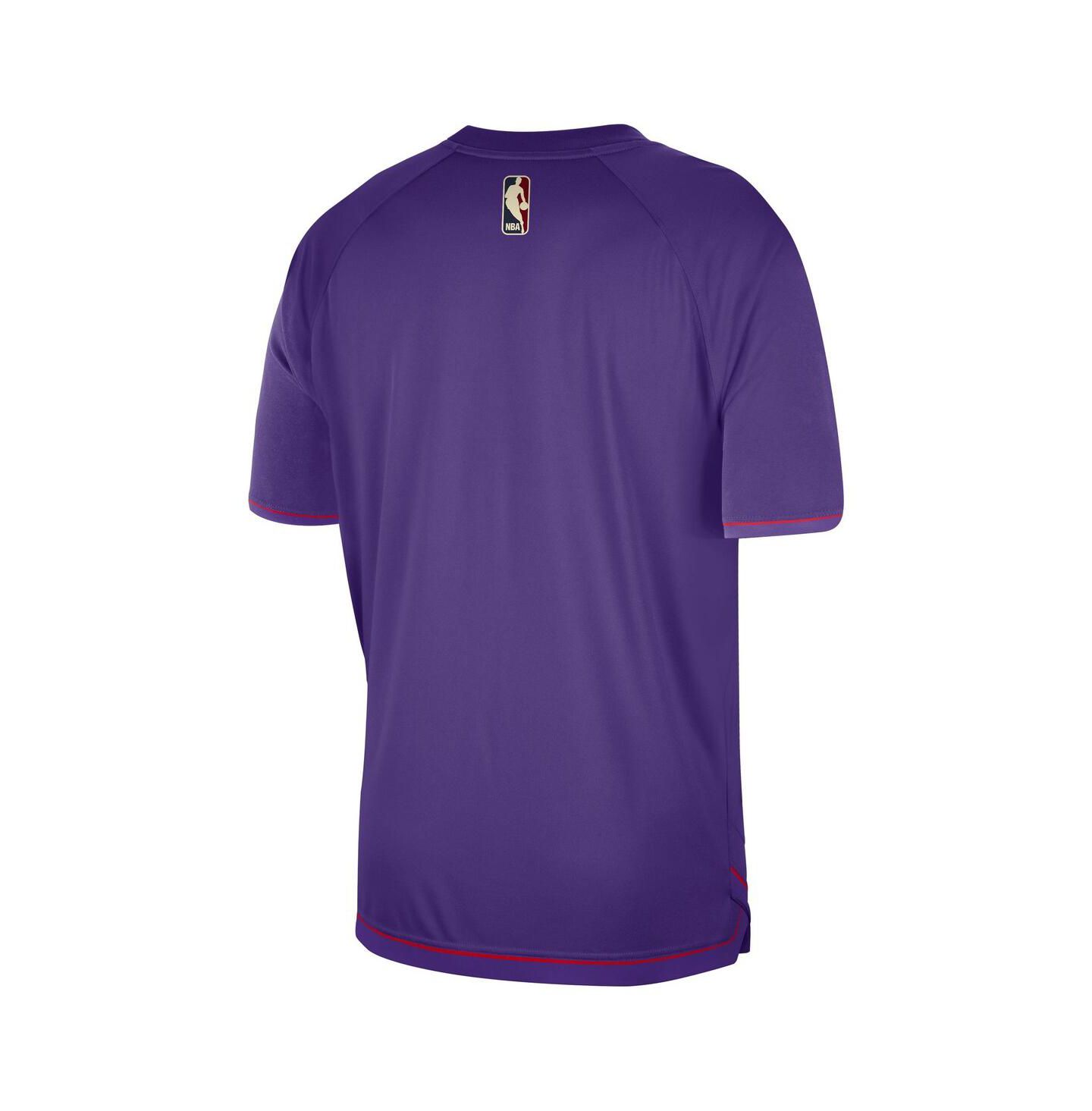 Мужская футболка Nike Purple Toronto Raptors 2024/25 Classic Edition Pregame Shooting — фото 3