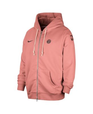 Men's Red Denver Nuggets Authentic Standard Issue Full-Zip Hoodie Jacket