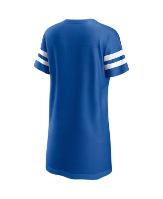 Women's Royal Chicago Cubs Iconic Mesh Dress