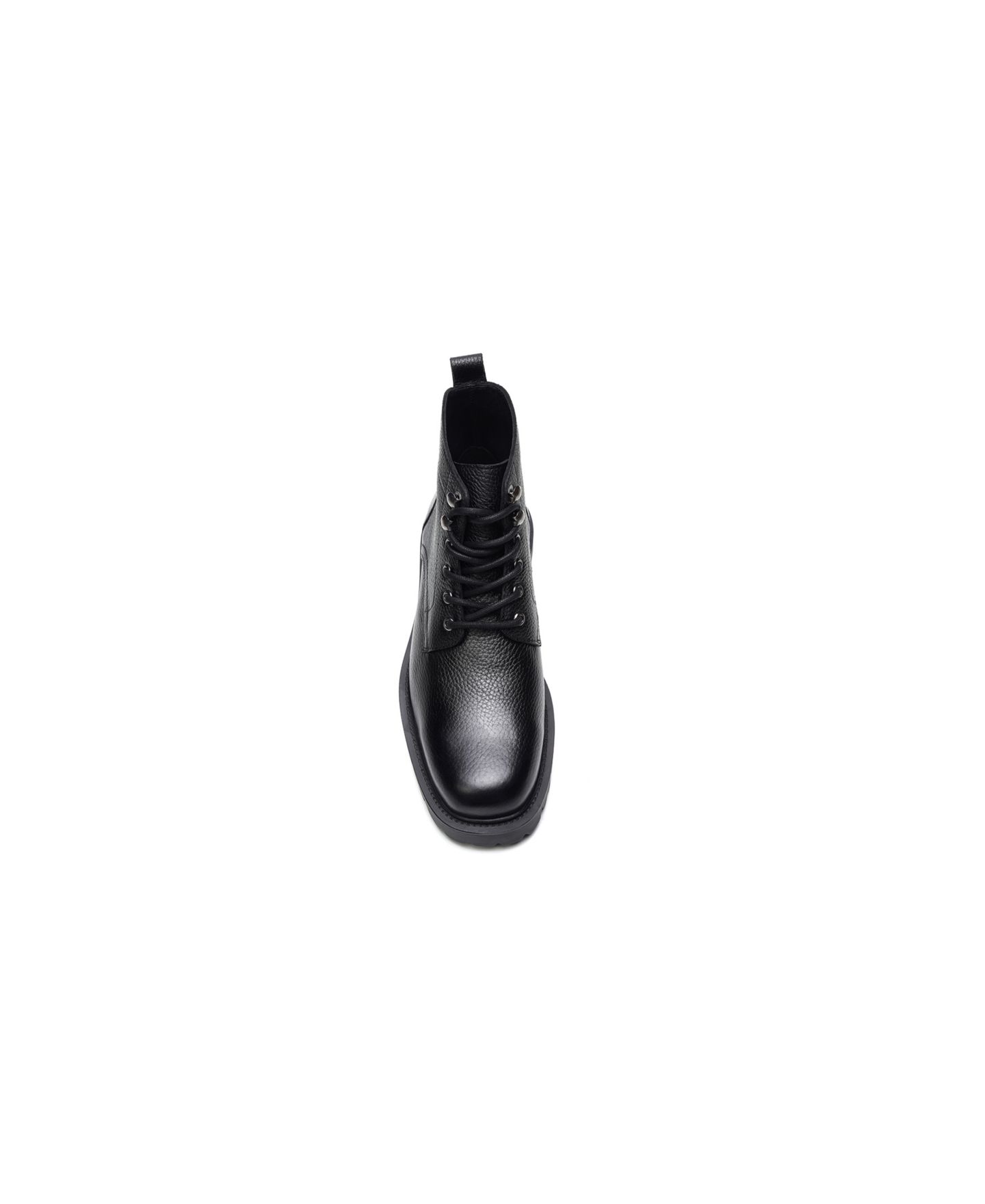 Мужские ботинки A. Veer Robert Leather Lace Up, цвет: Чёрный — фото 3