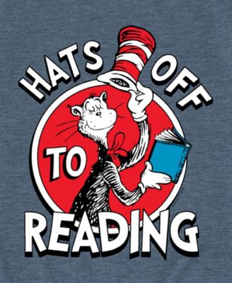 Big Boys Hats Off to Reading Graphic T-Shirt