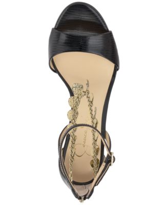 Women's Jetser Embellished Chain Dress Sandals